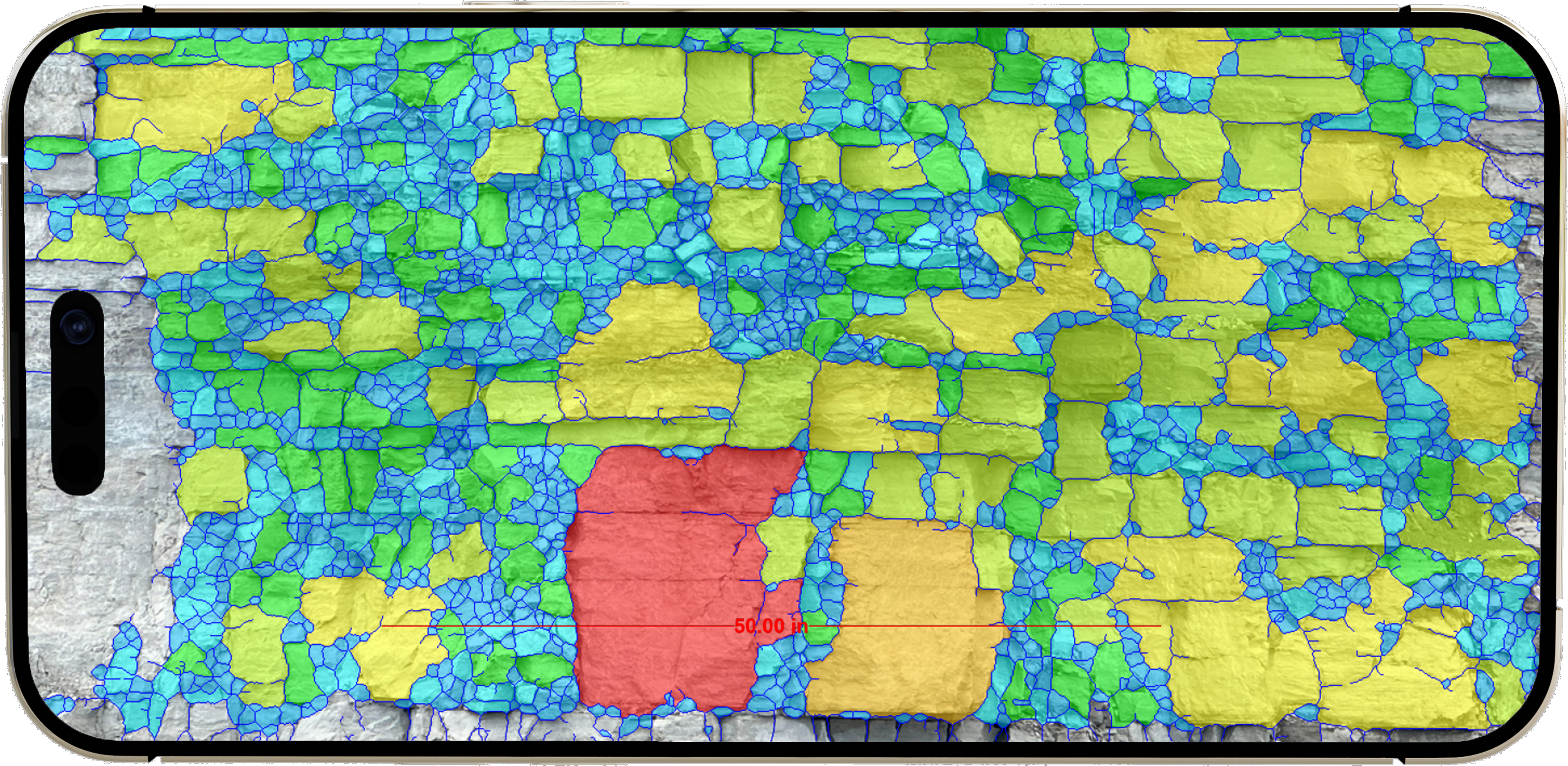 WipJoint heat map of joint planes