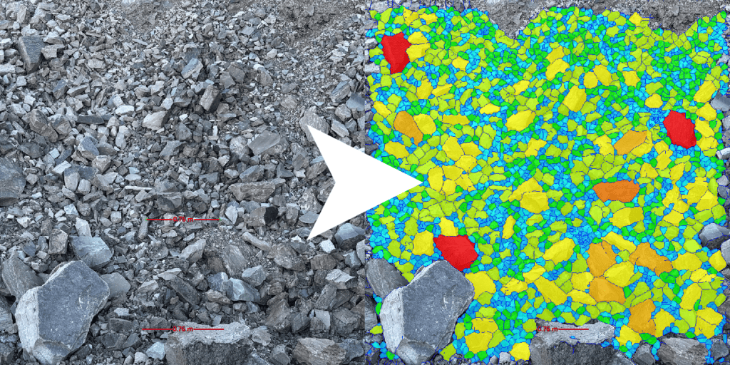 The same image compared with and without Block Colours feature